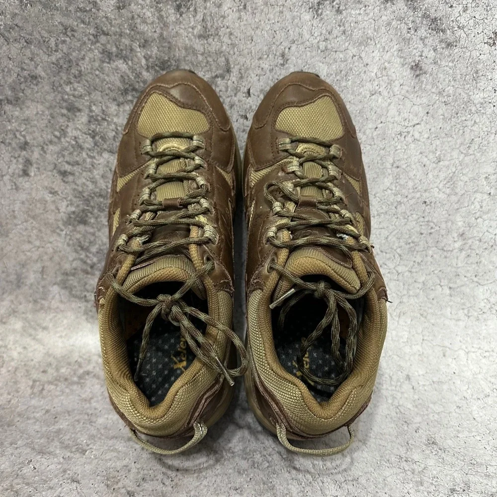 Xelero Summit Hiking Shoes Mens 11.5 Brown Waterproof Leather Comfort